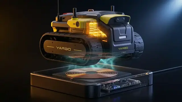 Беспроводная зарядная станция Yarbo — бесконтактная передача энергии