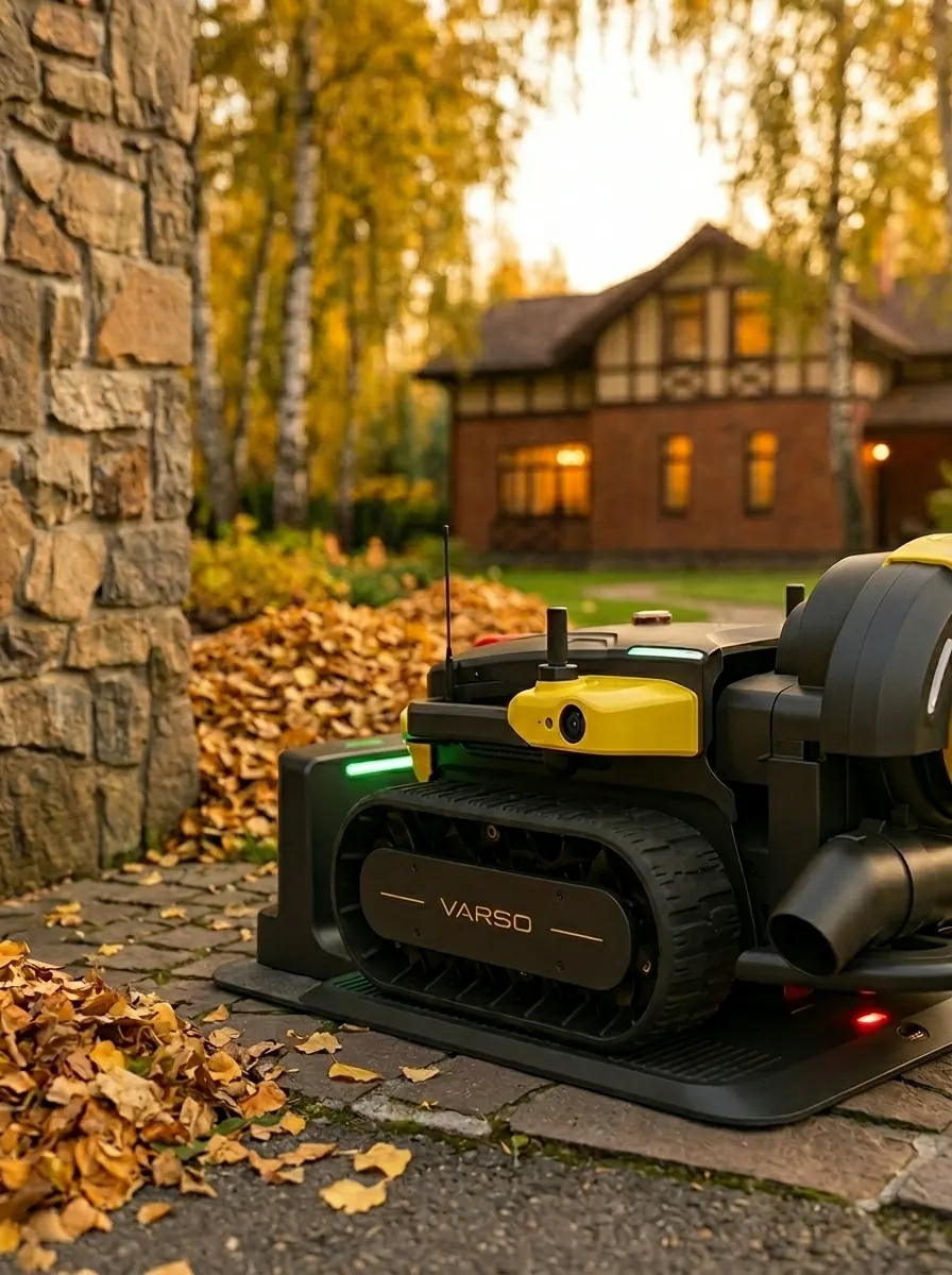 Время работы Yarbo Air Blower — 70 минут на одном заряде