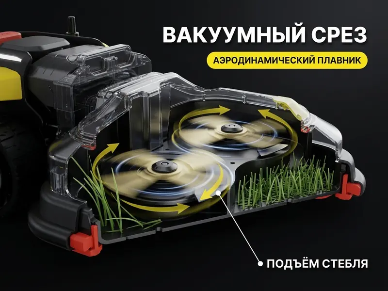 Идеально низкий газон 2 см — результат работы Yarbo Mower Pro