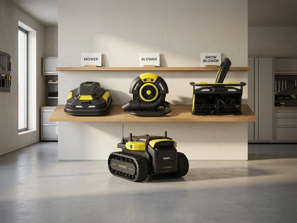 Совместима ли воздуходувка Yarbo Blower с модулями газонокосилки и снегоуборщика?